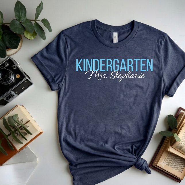 T-shirt En Tri-matière Conception personnalisée du nom de l'enseignant de (Créateur téléchargé)