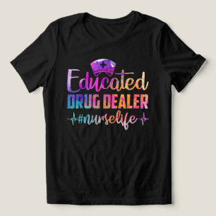T-shirt En Tri-matière Concessionnaire de médicaments instruits Infirmièr