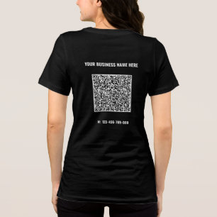 T-shirt En Tri-matière Concevez votre propre entreprise de code QR et de