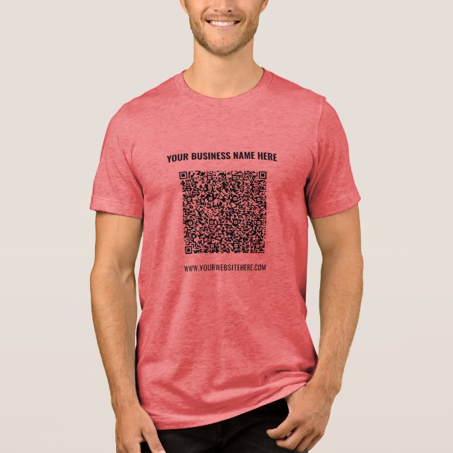 T-shirt En Tri-matière Concevez votre propre exemple d'entreprise de code (Recto)