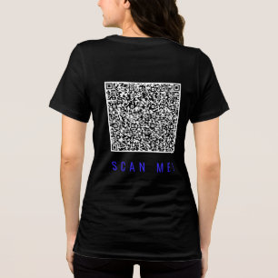 T-shirt En Tri-matière Concevez votre propre Modèle QR Code personnalisé