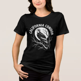 T-shirt En Tri-matière Condor de Californie pour hommes et femmes 