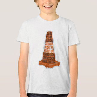 T-shirt En Tri-matière Cône de route Orange Taraffic cône