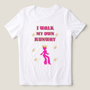 T-SHIRT EN TRI-MATIÈRE CONFIANCE PASSION ROSE BLANC MOTIVANTE FEMME