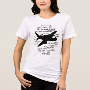 T-shirt En Tri-matière Confort pour un accident d'avion Philippians 4:7