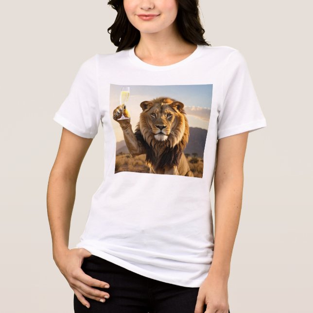 T-shirt En Tri-matière Congratulations Lion (Recto)