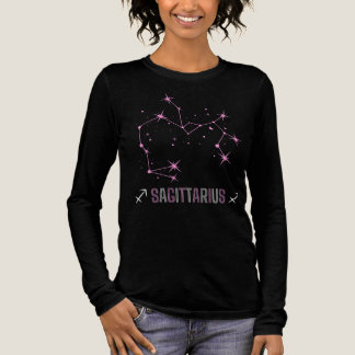 T-shirt En Tri-matière Constellation Sagittaire en rose