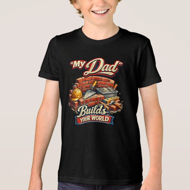 T-shirt En Tri-matière Constructeur (3) (Recto)