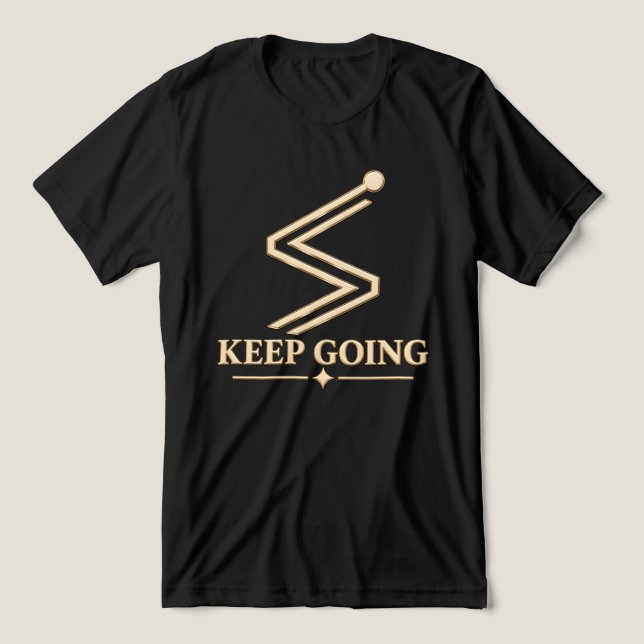 T-SHIRT  EN TRI-MATIÈRE CONTINUER (Design Recto)
