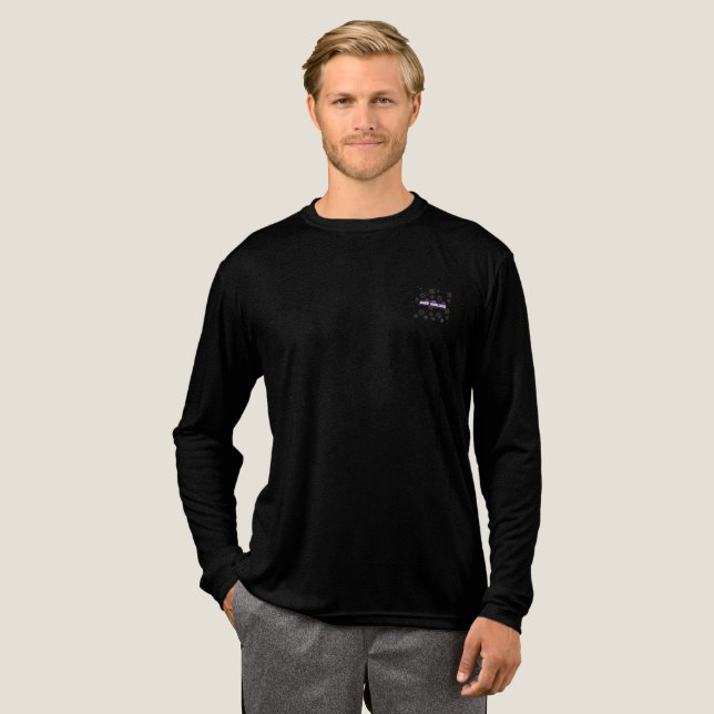 T-SHIRT  EN TRI-MATIÈRE CONTINUEZ À SOURIR (Recto complet)