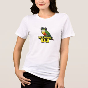 T-shirt En Tri-matière Conure à joue verte DJ personnel
