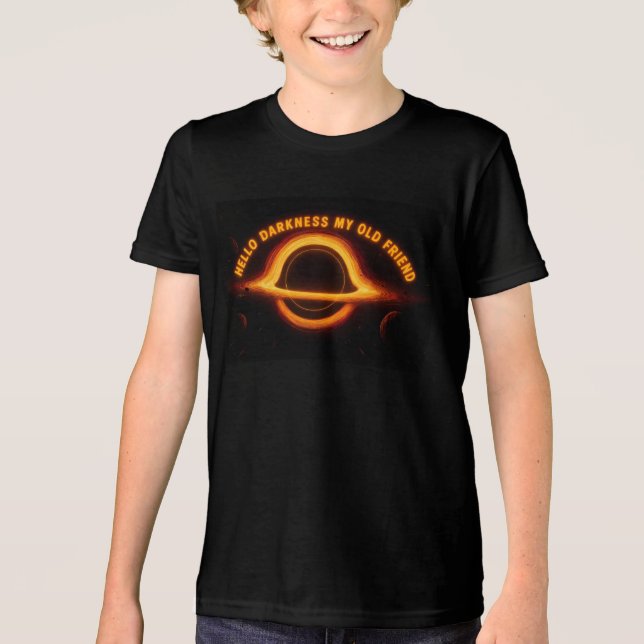 T-shirt En Tri-matière Conversation Interstellaire sur les Trous Noirs (Recto)