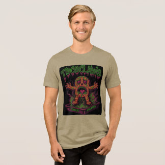 T-shirt En Tri-matière Cookie Apoolayipse Toxique Monstre Mutant Rétro Ho