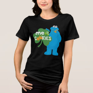 T-shirt En Tri-matière Cookie Monster Amour shamrock