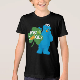 T-shirt En Tri-matière Cookie Monster Amour shamrock