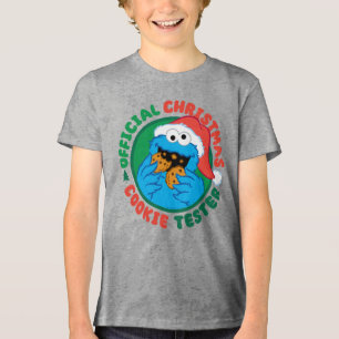 T-shirt En Tri-matière Cookie Monster   Tester officiel de biscuits de No