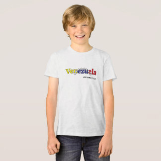 T-shirt En Tri-matière cool country flag customize kid's Venezuelan 