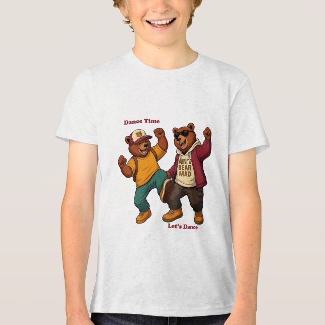 T-shirt En Tri-matière Cool Dancing Bears (Recto)