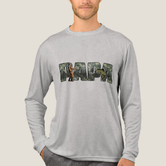 T-shirt En Tri-matière Cool Fishing Papa mot art