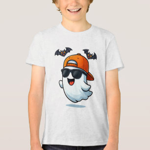 T-shirt En Tri-matière Cool Ghost Halloween Design