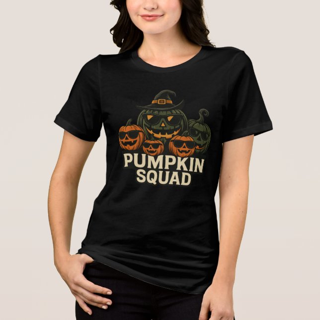 T-shirt En Tri-matière Cool Pompe Squad Halloween (Recto)