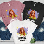T-shirt En Tri-matière Correspondance personnalisée avec l'image de visag<br><div class="desc">Préparez-vous à porter les rires à votre prochaine célébration avec notre chemise tricolore personnalisée Face Photo Anniversaire Correspondance Fête. Cette chemise porte la personnalisation au niveau supérieur en mettant en vedette une photo personnalisée de votre choix, la transformant en une chemise d'anniversaire hilarante et mémorable. Que vous cherchiez à attirer...</div>