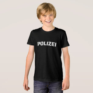 T-shirt En Tri-matière Costume de police Fasching pour enfants, policier,