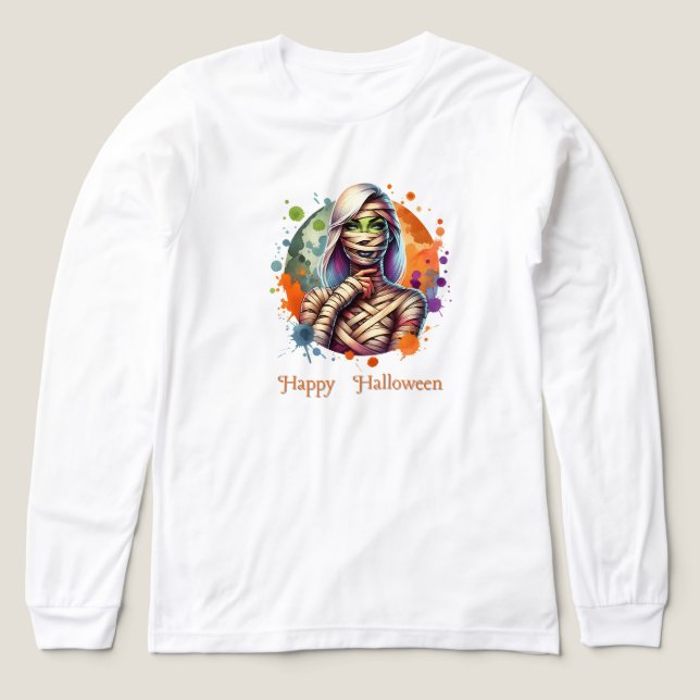 T-shirt En Tri-matière Costumes à thème Zombie-Halloween (Motif recto)