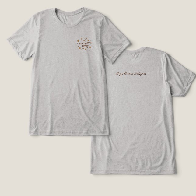 T-shirt En Tri-matière Cosy Cookie Deluxe Uniforme (Design Recto & Verso)