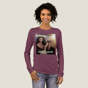 T-SHIRT EN TRI-MATIÈRE CÔTE D'IVOIRE - CACAO