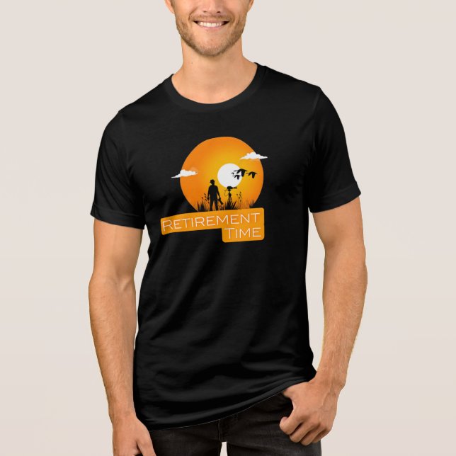 T-shirt En Tri-matière Coucher de fin de retraite (Recto)