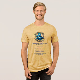 T-shirt En Tri-matière Couleurs Amusantes Résistant - Robot de la Réalité