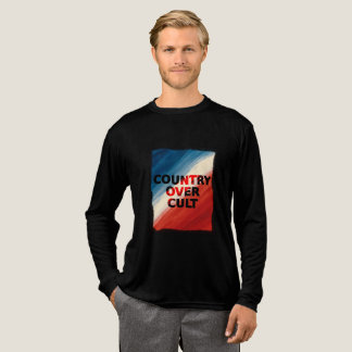 T-shirt En Tri-matière Country Over Cult – Patriotic Paint Streaks
