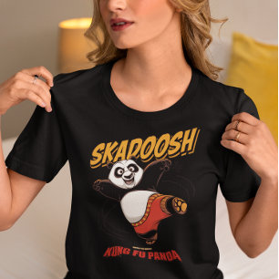 T-shirt En Tri-matière Coup de pied Skadoosh – Panda de combat féroce
