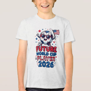 T-shirt En Tri-matière Coupe du monde 2026 de football à trois nations, A