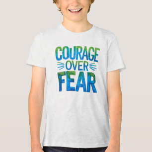 T-shirt En Tri-matière Courage plutôt que la peur