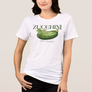 T-shirt En Tri-matière Courgette drôle