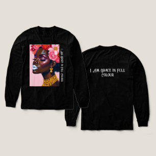 T-shirt En Tri-matière Couronné dans Floral Queen en fleurs