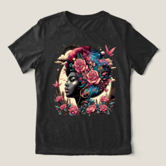 T-shirt En Tri-matière Couronné en fleurs
