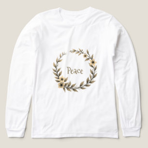 T-shirt En Tri-matière Couronne florale simple