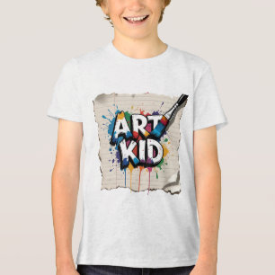 T-shirt En Tri-matière Cours d'art pour les rebelles du carnet de croquis
