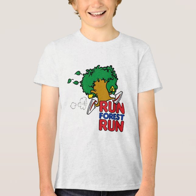 T-shirt En Tri-matière Cours Forrest Cours (Recto)