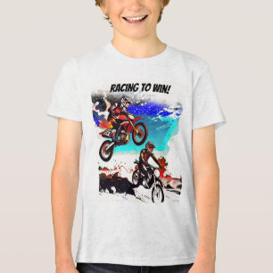 T-shirt En Tri-matière Course à la victoire - Motocross Racers