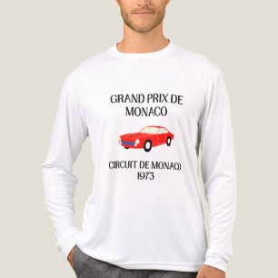 T-shirt En Tri-matière Course automobile de Monaco Grand Prix 1973