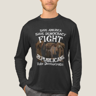 T-SHIRT EN TRI-MATIÈRE COÛT DES SOINS DE SANTÉ DHS CBP ICE TSA FAMILLE