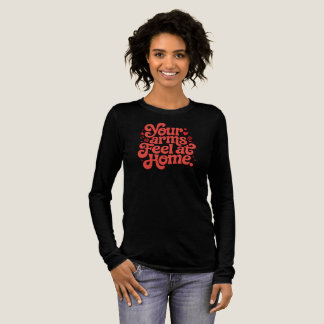 T-shirt En Tri-matière Cozy In Your Arms Cute Romantic Typography Gift 