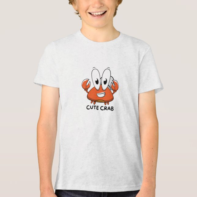 T-shirt En Tri-matière Crabe Mignon (Recto)