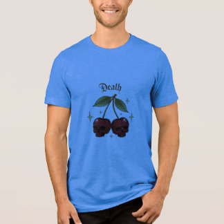 T-shirt En Tri-matière Crânes de Cerise – Fusion de Fruits Gothiques