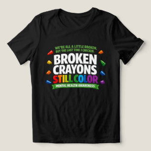 T-shirt En Tri-matière Crayons Cassés