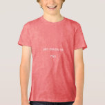 T-shirt En Tri-matière Create Your Own simple<br><div class="desc">This design is minimalist style which can be easily updated with your photo and text. If you need any help please contact me using the massage button below and I will be happy to help.</div>